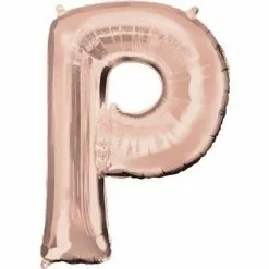 Balloon - 86 Cm Foil Letter Rose Gold -Halloween Costumes Sales balloon foil letter large rose gold p