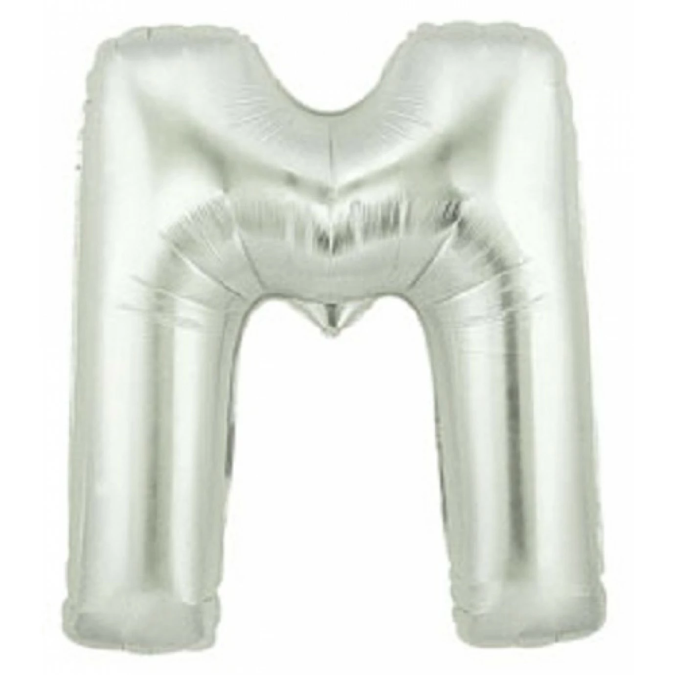 Balloon - 18 Cm Foil Letter Silver 4 Balloon - 18 Cm Foil Letter Silver - Image 2