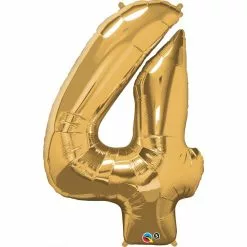 Balloon - 86 Cm Foil Number Gold 12 Balloon - 86 Cm Foil Number Gold -Halloween Costumes Sales balloon foil number large gold 4 1