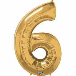 Balloon - 86 Cm Foil Number Gold