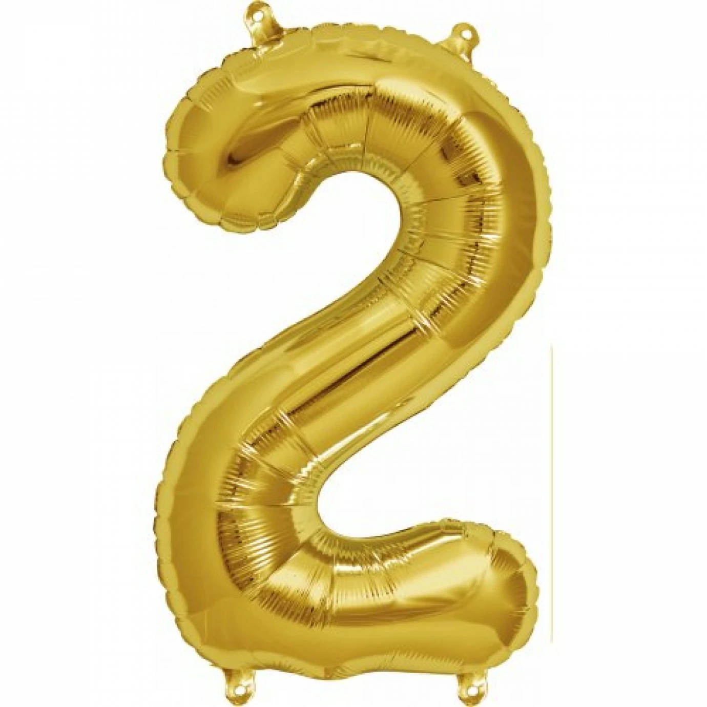 Balloon - 40 Cm Foil Number Gold 4 Balloon - 40 Cm Foil Number Gold - Image 2