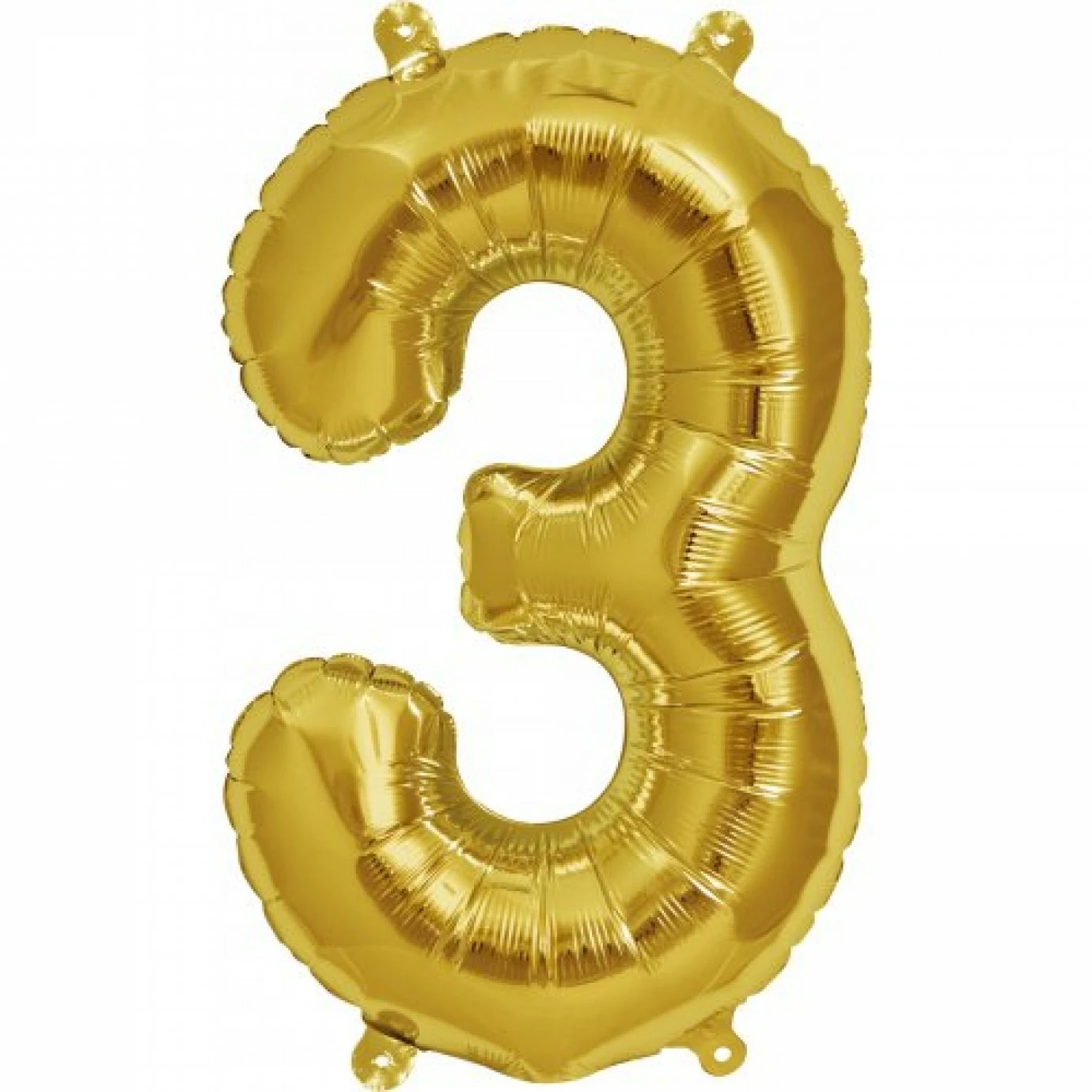 Balloon - 40 Cm Foil Number Gold 6 Balloon - 40 Cm Foil Number Gold - Image 4