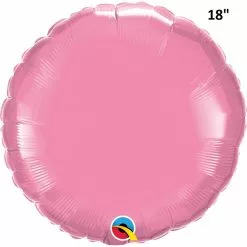 Balloon - Foil 18" Round Rose
