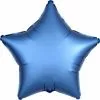 Balloon - Foil, Star 18" Satin Azure Blue -Halloween Costumes Sales balloon foil star 18 satin azure blue