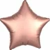 Balloon - Foil, Star 18" Satin Rose Copper -Halloween Costumes Sales balloon foil star 18 satin rose copper