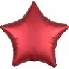 Balloon - Foil, Star 18" Satin Sangria -Halloween Costumes Sales balloon foil star 18 satin sangria
