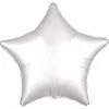 Balloon - Foil, Star 18" Satin White -Halloween Costumes Sales balloon foil star 18 satin white