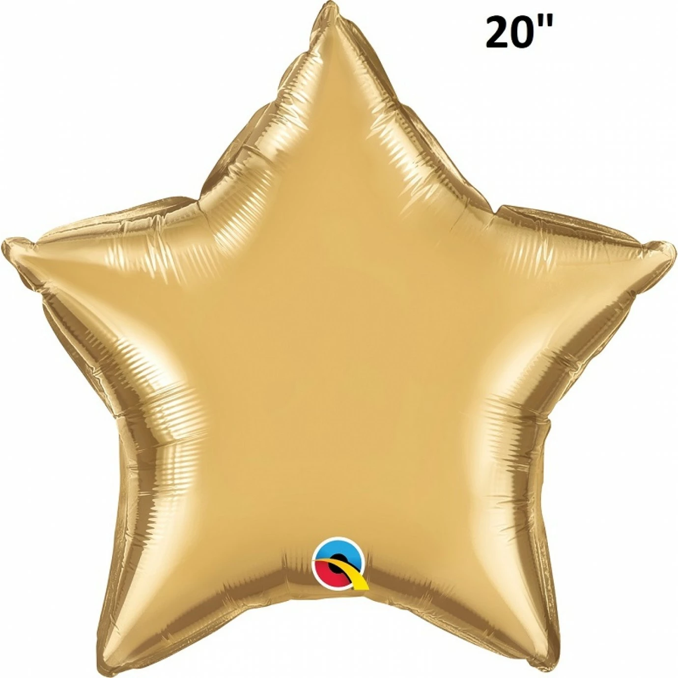 Balloon - Foil, Star 20" Metallic Gold 3 Balloon - Foil, Star 20" Metallic Gold