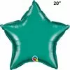 Balloon - Foil, Star 20" Teal -Halloween Costumes Sales balloon foil star 20 teal