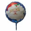 Balloon On Stick - Round 14 Cm, Santa Claus