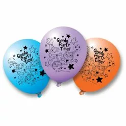 Balloons - Latex 11" Giggle & Hoot 6 Pk