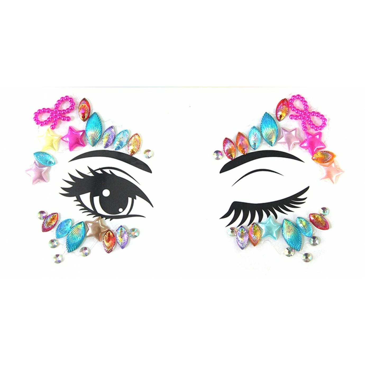 Body Jewellery - Face Jewels, Bubble Pop Electric 3 Body Jewellery - Face Jewels, Bubble Pop Electric