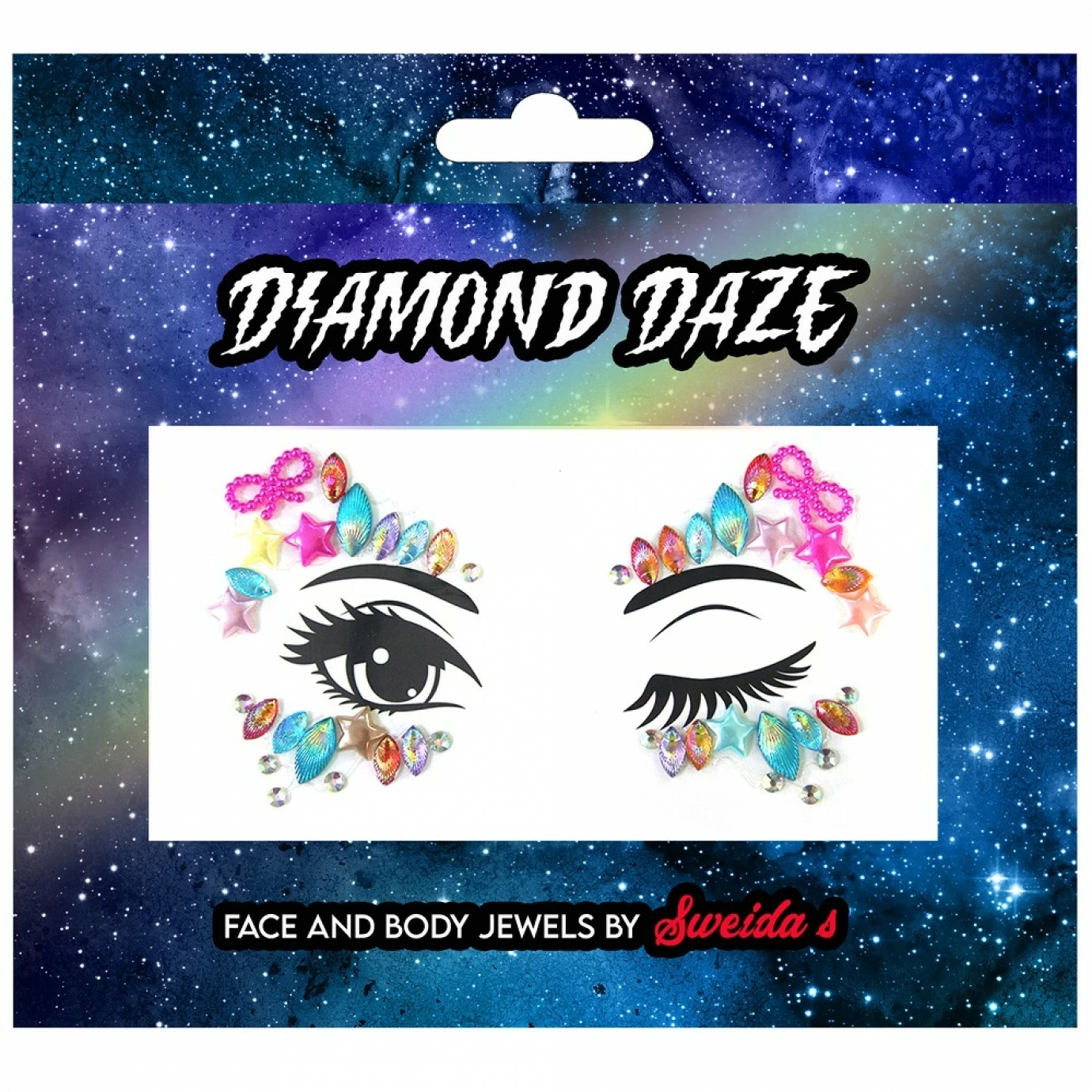 Body Jewellery - Face Jewels, Bubble Pop Electric 4 Body Jewellery - Face Jewels, Bubble Pop Electric - Image 2