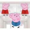 Hanging Decoration - Honeycomb, Peppa Pig 3 Pk 1 Hanging Decoration - Honeycomb, Peppa Pig 3 Pk -Halloween Costumes Sales ceilinghanging decoration honeycomb peppa pig 3 pk