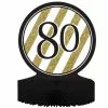 Centrepiece - Black & Gold 80 -Halloween Costumes Sales centrepiece black gold 80