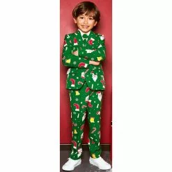 Child Costume - Opposuits, Santaboss