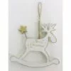 Christmas Ornament - Reindeer Rockinghorse 12 Cm