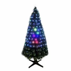 Christmas Tree - 1.8 M Fibre Optic Rotating
