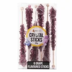 Crystal Sticks - Purple Grape 6 Pk