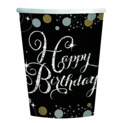 Cups - Sparkling Celebration, Happy Birthday 8 Pk