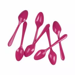 Cutlery - Spoons, Hot Pink 20 Pk
