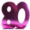 Cardboard Cutouts - Birthday Numbers, 80 Hot Pink 3 Pk -Halloween Costumes Sales cutouts birthday numbers 80 hot pink 3 pk