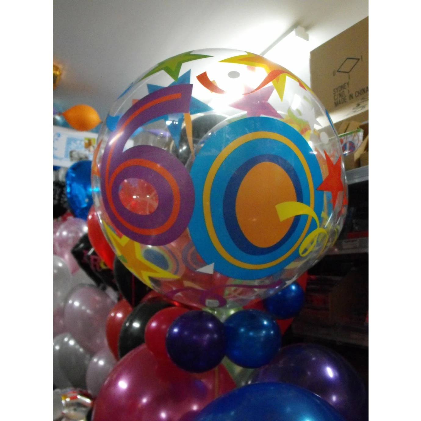 Bubble Balloon - Brilliant Stars 60 5 Bubble Balloon - Brilliant Stars 60 - Image 3