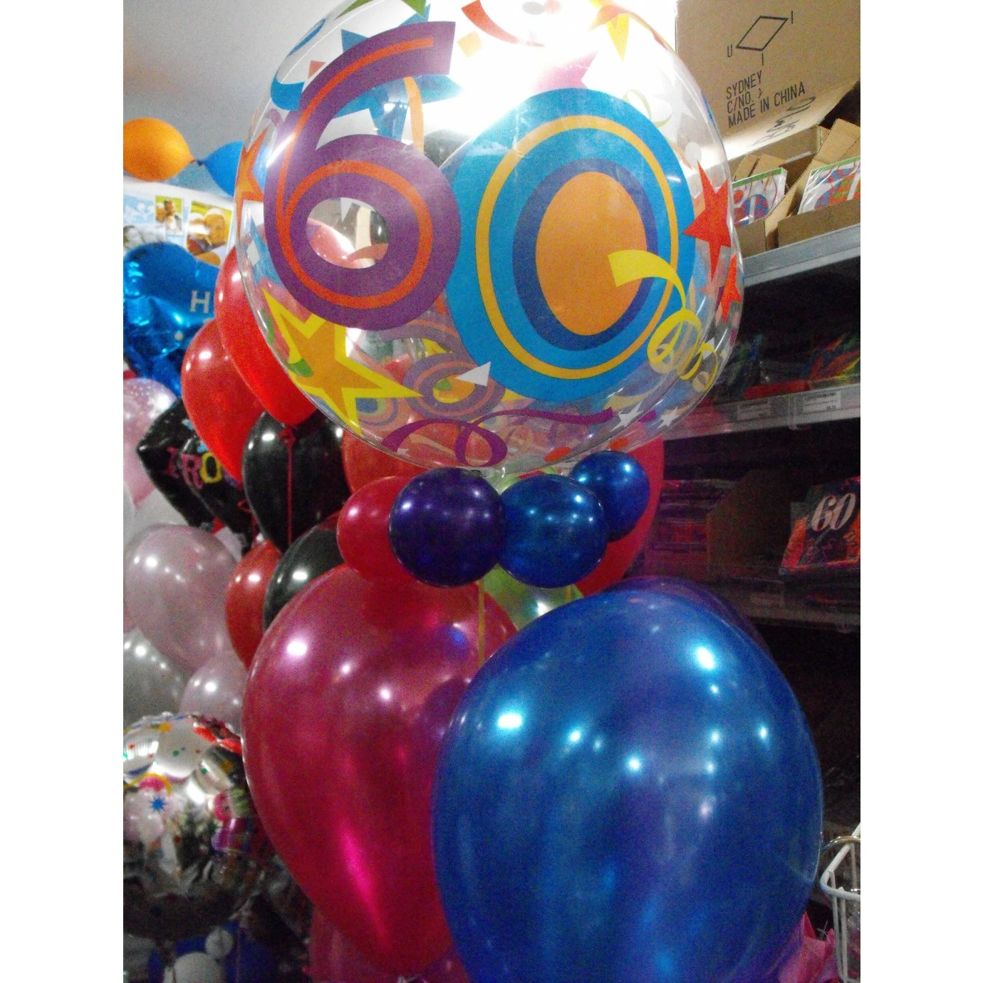 Bubble Balloon - Brilliant Stars 60 4 Bubble Balloon - Brilliant Stars 60 - Image 2