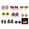 Earrings - Flashing, Halloween Assorted