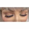 False Eyelashes - Black, Silver Dot Rainbow Tinsel