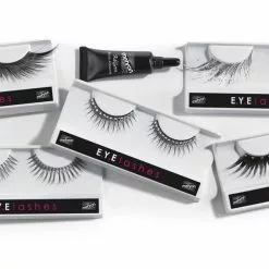 False Eyelashes - Mehron, Black Fuller