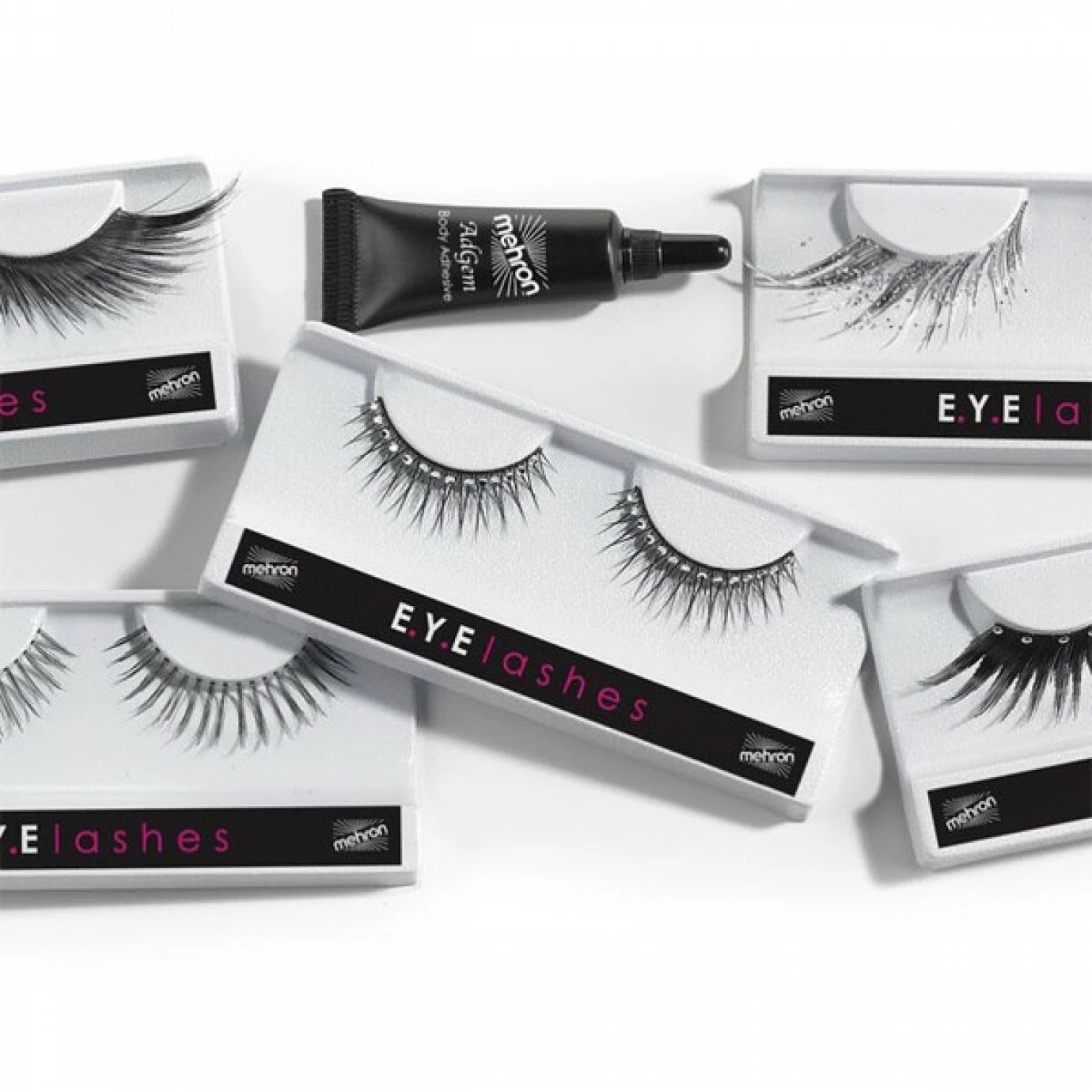 False Eyelashes - Mehron, Black Fuller 3 False Eyelashes - Mehron, Black Fuller
