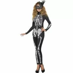 Adult Costume - Fever Soleil Skeleton