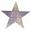 Cardboard Cutouts - Star, Silver Holographic 80 Mm 12 Pk -Halloween Costumes Sales foilboard star silver holographic