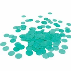 Scatters/Confetti - Paper Circles, Turquoise