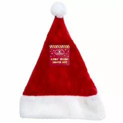 Hat - Child, Deluxe Plush Santa