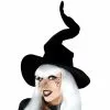 Hat - Witch, Wired Black -Halloween Costumes Sales hat witch wired black