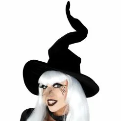 Hat - Witch, Wired Black