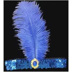 Headband - Flapper, Dark Blue