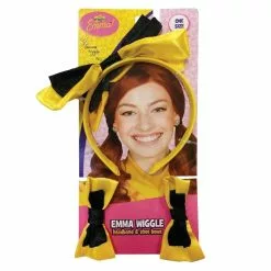 Headband & Shoe Bows - Emma Wiggle -Halloween Costumes Sales headband shoe bows emma wiggle 1