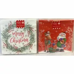 Serviettes - Christmas Dinner Napkin 15pk, Assorted
