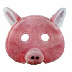 Mask, Plush - Pig