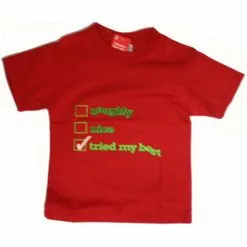 Christmas T-Shirts, Kids - Tried My Best