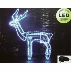 Animated LED Decoration - Moving Reindeer, Standing
