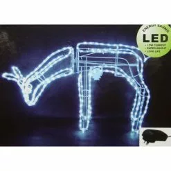 Animated LED Decoration - Moving Reindeer, Eating