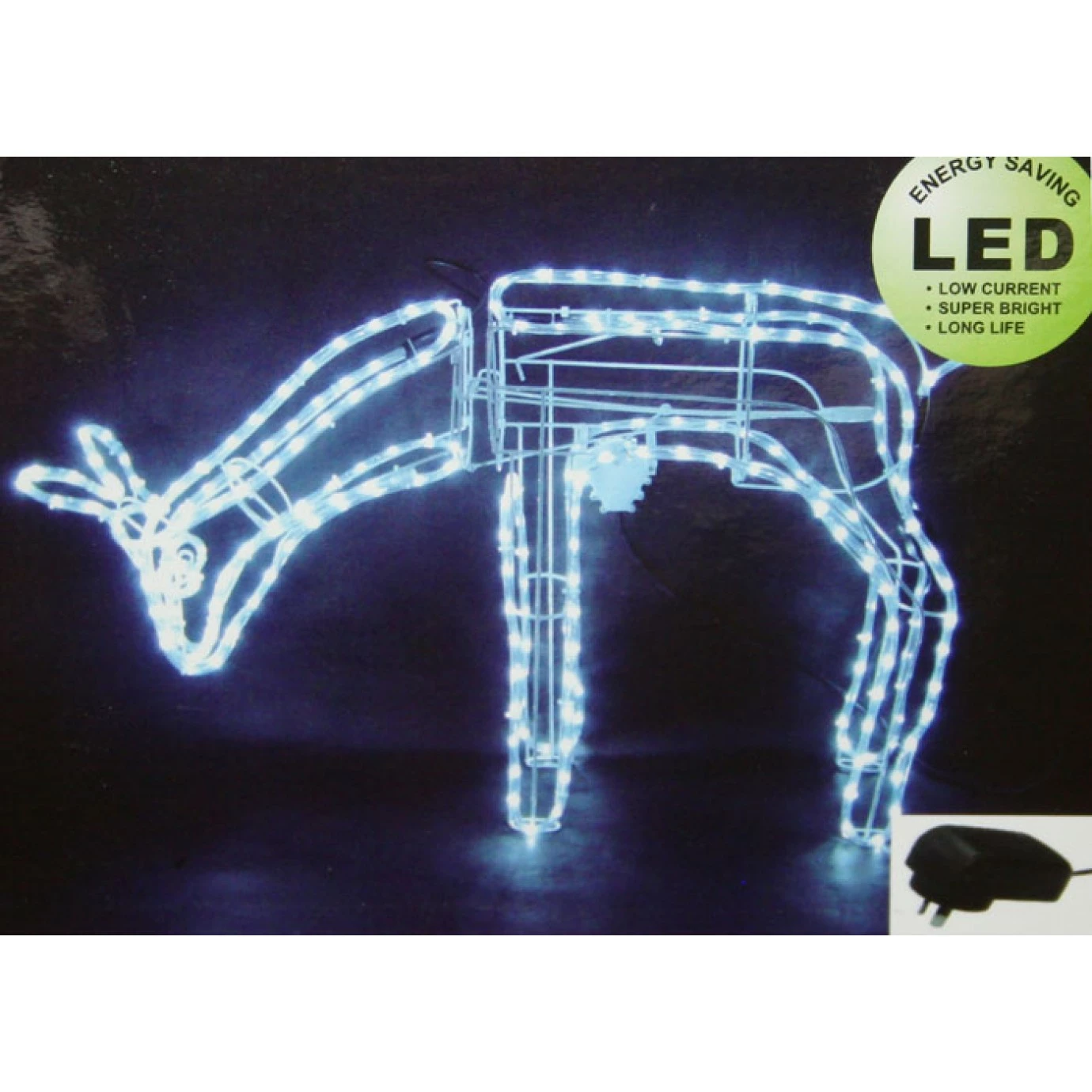 Animated LED Decoration - Moving Reindeer, Eating 3 Animated LED Decoration - Moving Reindeer, Eating