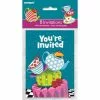 Invitations - Mad Hatter 8 Pk -Halloween Costumes Sales invitations mad hatter 8 pk