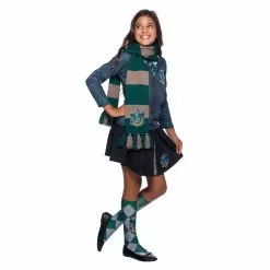 Neck Scarf - Harry Potter, Slytherin -Halloween Costumes Sales neck scarf harry potter slytherin 2