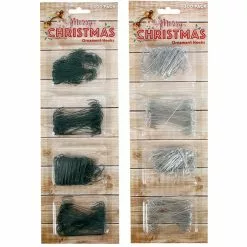Ornament Hooks - Various Sizes 300 Pk Assorted