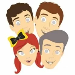Party Masks - The Wiggles 8 Pk